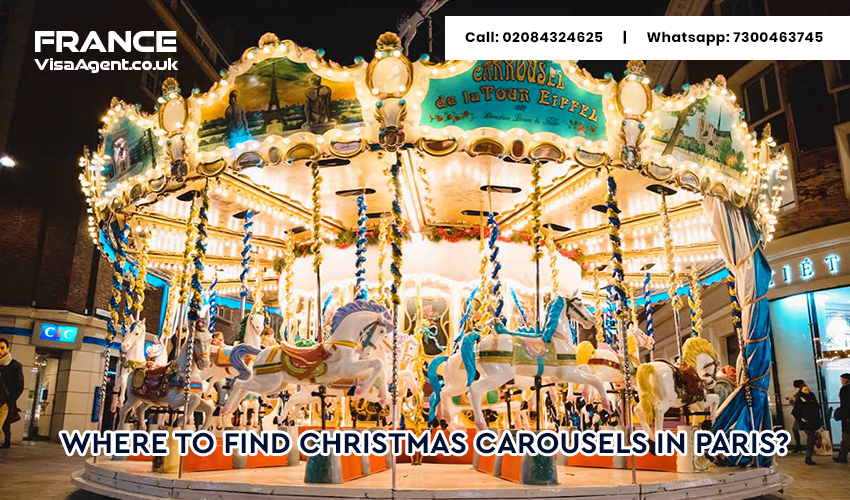 Where to find Christmas carousels in Paris