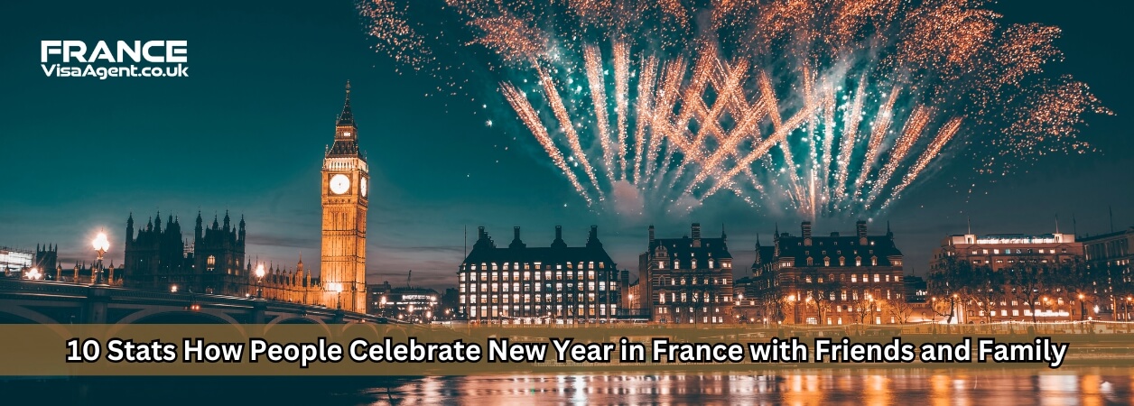 10 Stats How People Celebrate New Year in France with Friends and Family