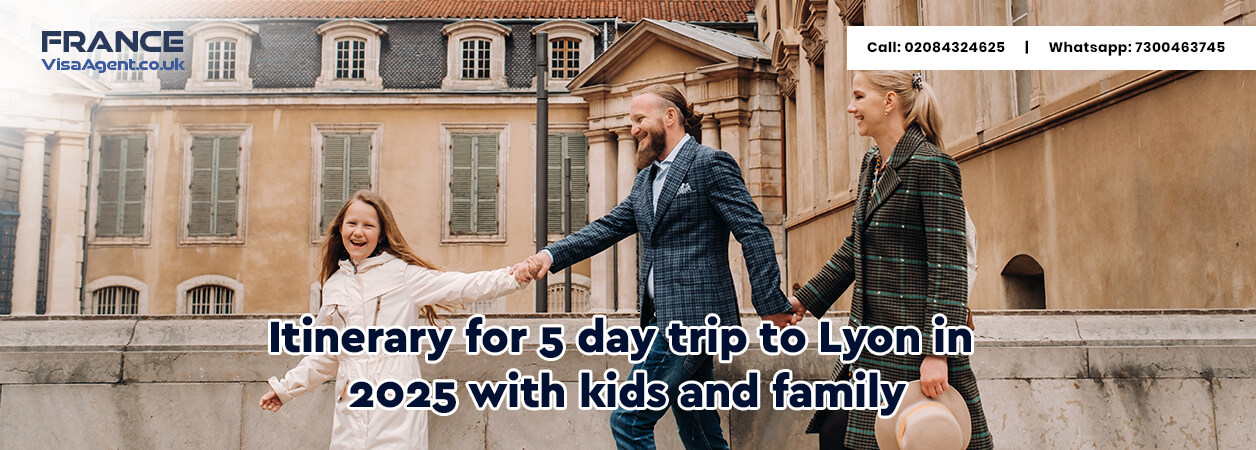 Itinerary for 5 day trip to Lyon in 2025 with kids and family