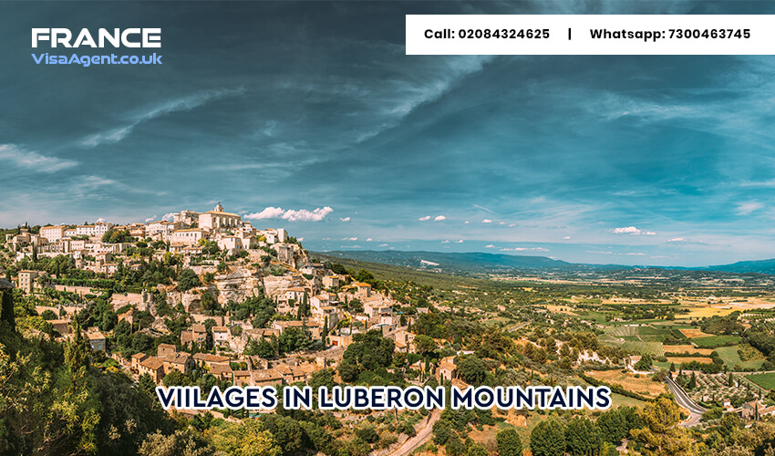 ViIlages in Luberon mountains Hiking trips in France