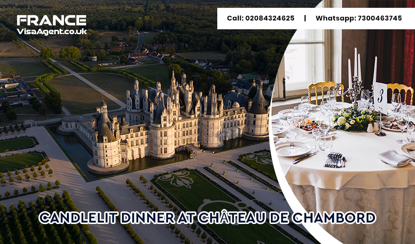 Candlelit Dinner at Château de Chambord